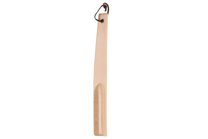 Skohorn i træ - Natur 38 cm