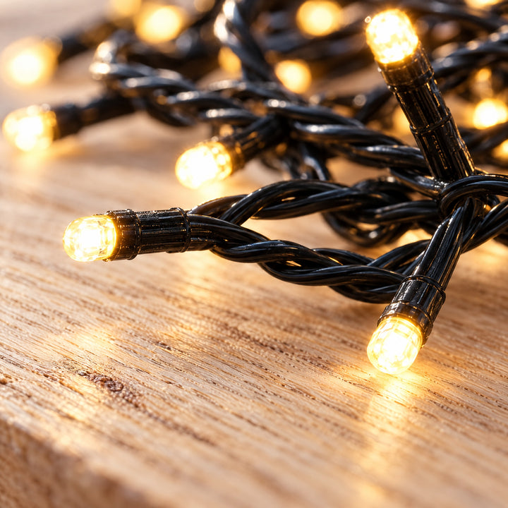 Lyskæde til batteri - 80 LED