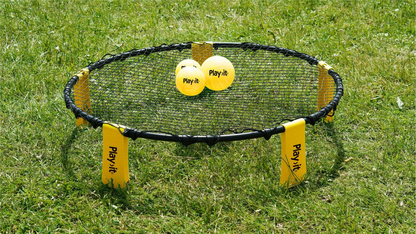 Play It - Bounceball Ø90 cm med 3 kugler