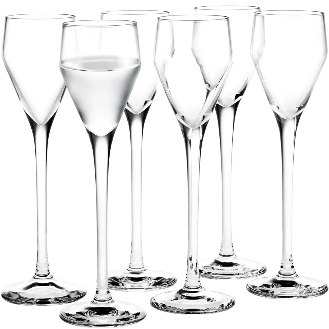 Holmegaard Perfection Snapseglas klar 5,5 cl 6 Stk.