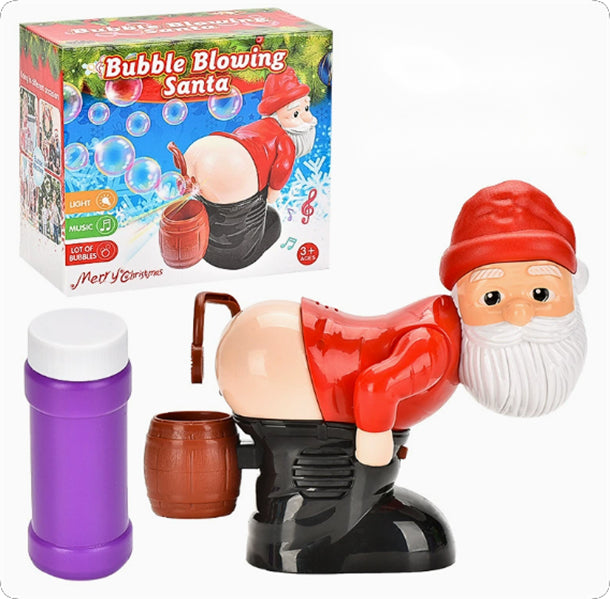 Såpbubblemaskin - jultomte