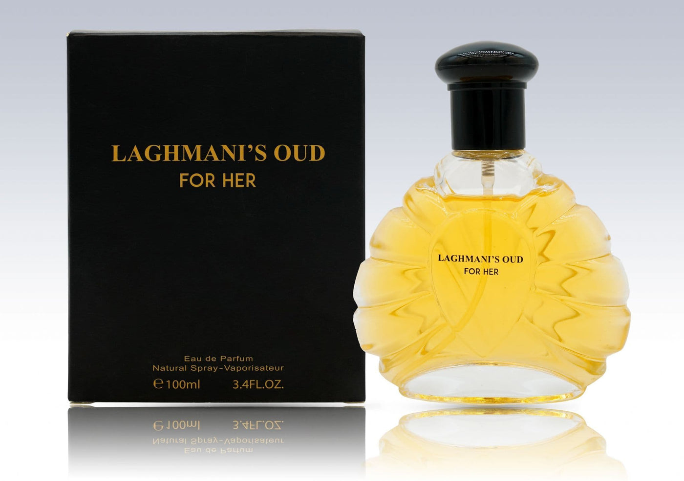 Laghmanis OUD For Her (svart) parfym - Pour Femme e100ml