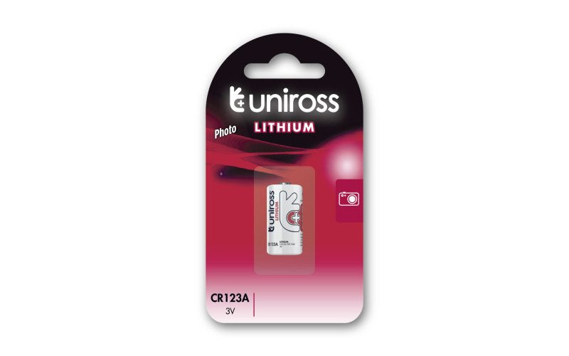 Uniross Lithium CR123A 3V - BL1 