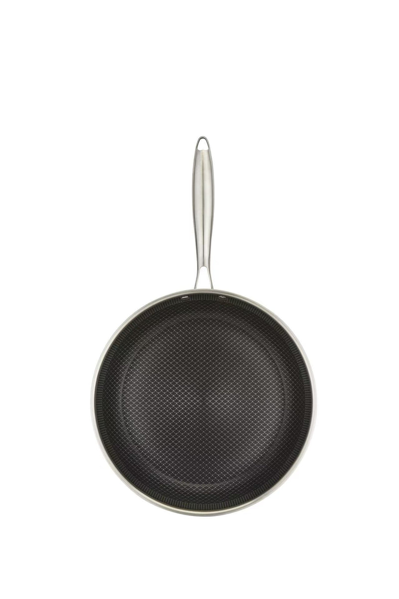 Miso hybrid stegepande set ovenfra med hybrid non-stick belægning