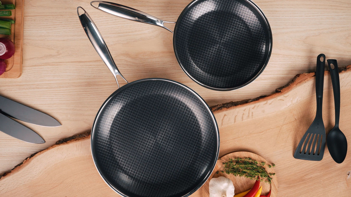 Miso Cookware - Diamond Dust Stegepandesæt 24+28 cm