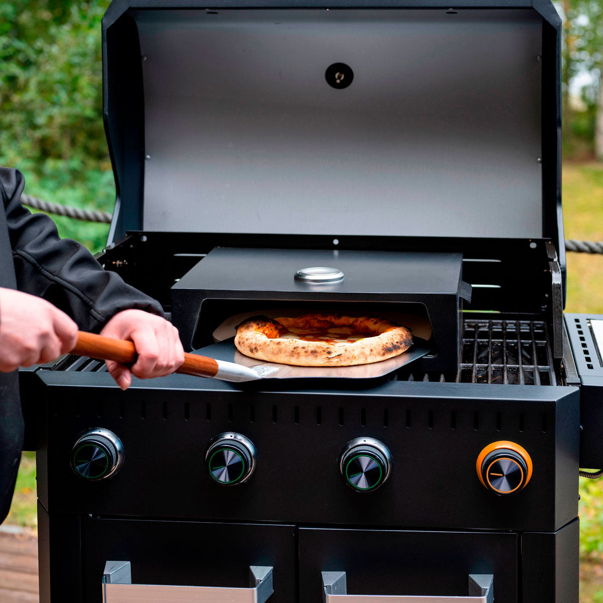 Mustang - Pizzaugn för gasolgrill