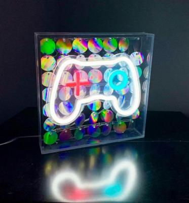 Neonskilt - Gamer controller til USB