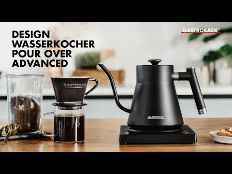 Gastroback - Design vattenkokare 1 L, 1200 W, Svart