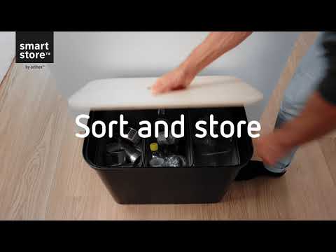 SmartStore Collect 76L affaldsspande Sæt - Hvid