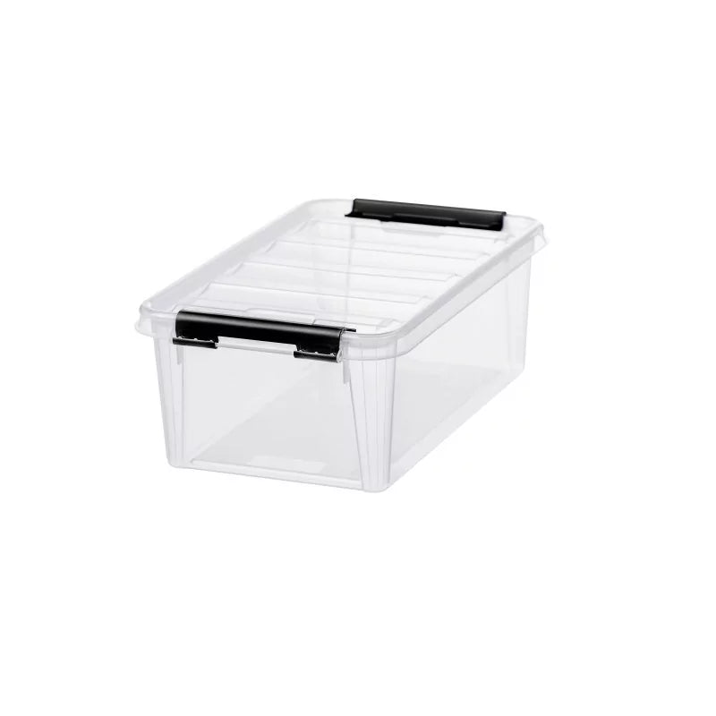 Smartstore – Klassische Aufbewahrungsbox 5, 3,6 l, mit Deckel – transparenter Kunststoff