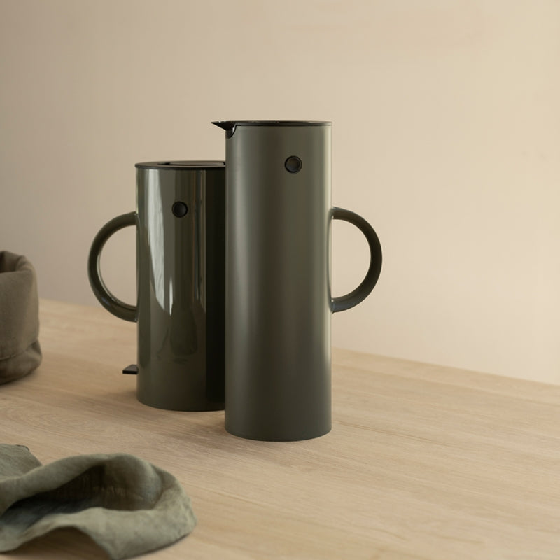 Stelton - EM77 termokande 1 l. soft dark forest