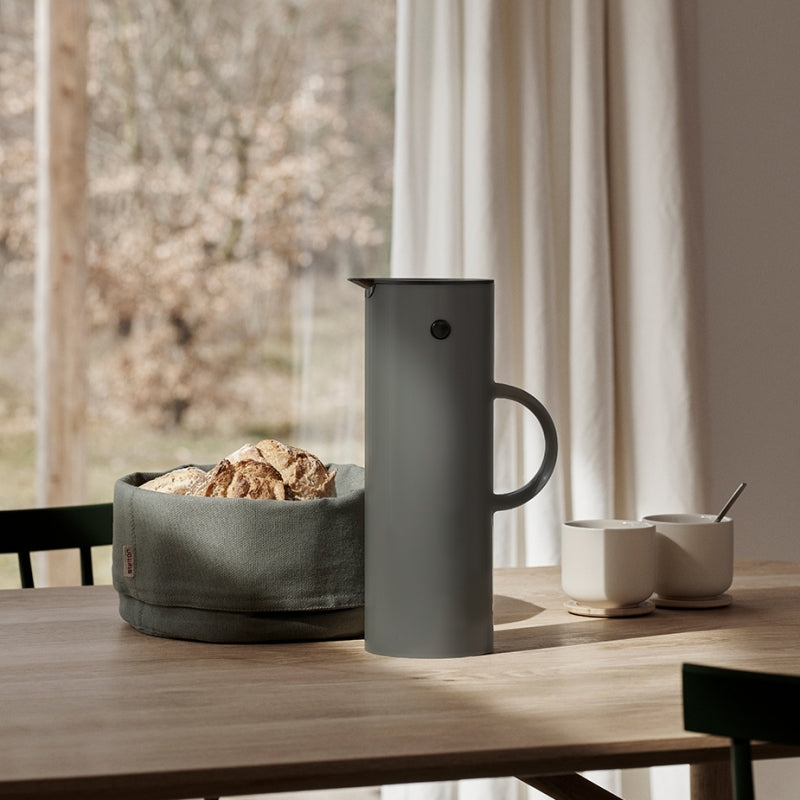 Stelton - EM77 termoskanna 1 l. mjuk mörk skog