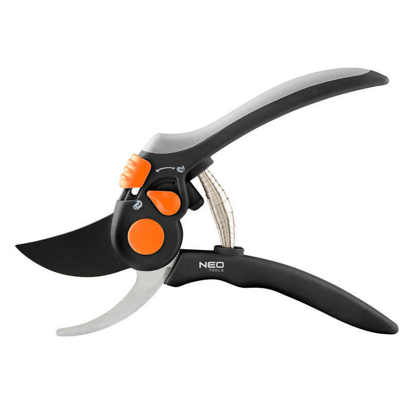 Neo Tools – Gartenschere 210 mm – Bypass-Klinge