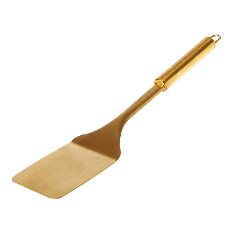 Palett - guldfärgad 33,5 cm rostfritt stål