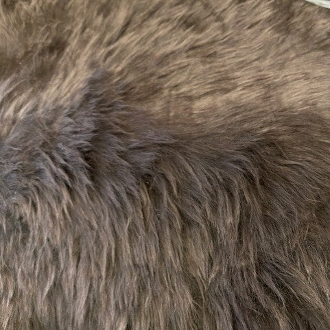Lammskinn 85x55 cm Nyzeeländsk brun