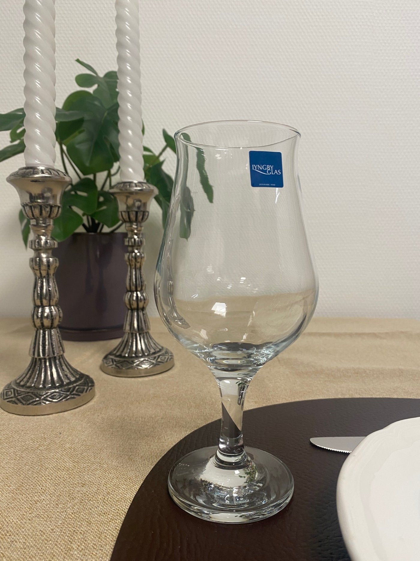 Lyngby Glas - Juvel Ølglas 40,5 cl 4 stk.