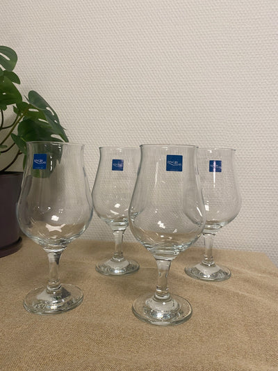 Lyngby Glas - Juvel Ølglas 40,5 cl 4 stk.