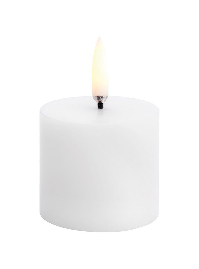 Uyuni – LED-Blockleuchte – Nordisch Weiß – 5 x 4,5 cm