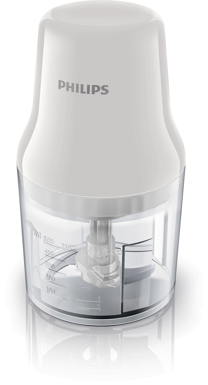 Philips minihakker hvid HR1393/00