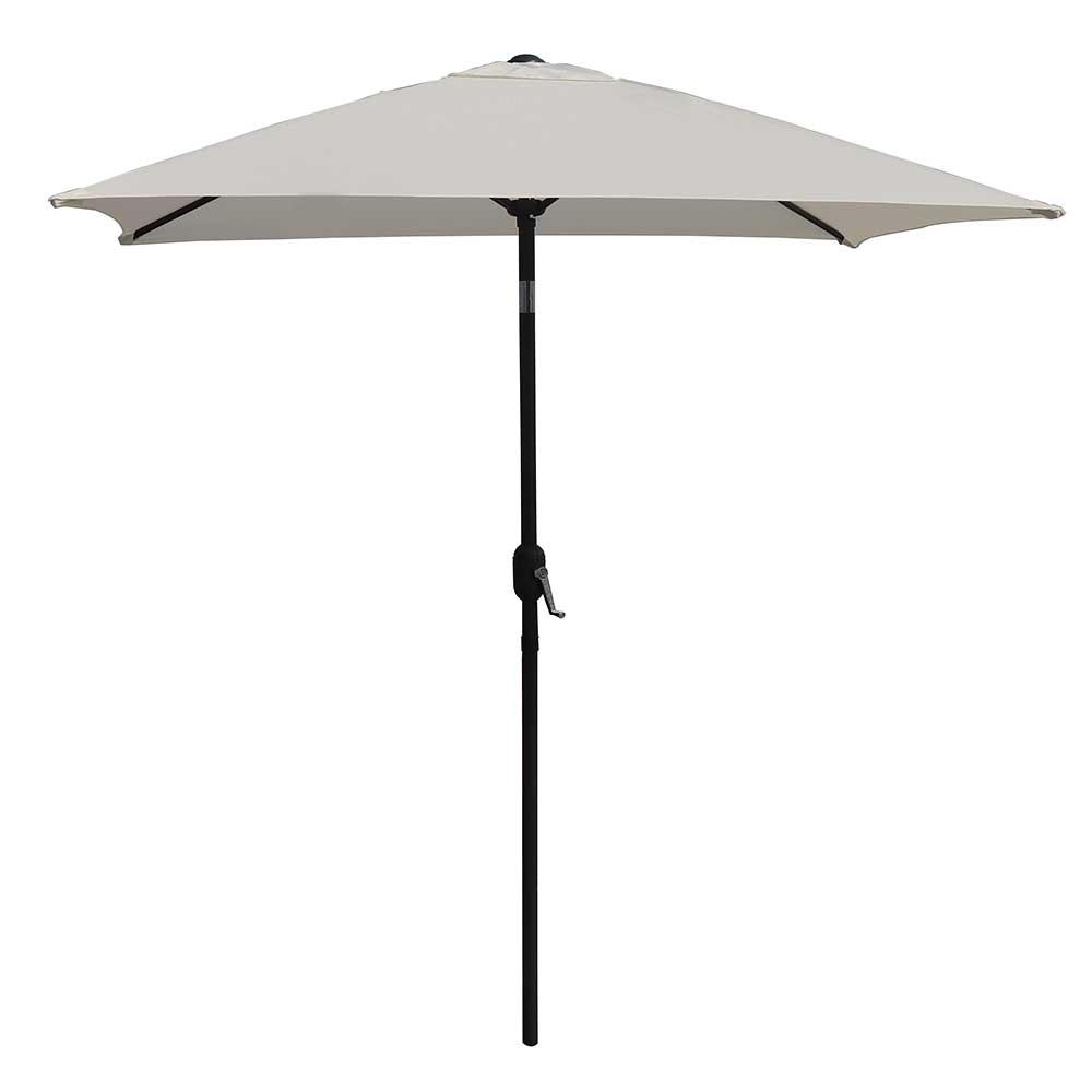 Hoffmann - Barcelona parasol alu med tilt 2x2 m natur NR. 130