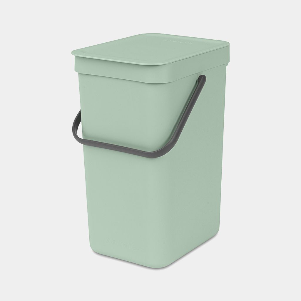 Brabantia - Källsortering med lock - 16 liter Jade Green