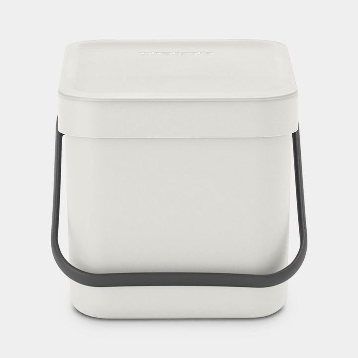 Brabantia - Sort & Go Affaldsspand -  6 l - lysegrå