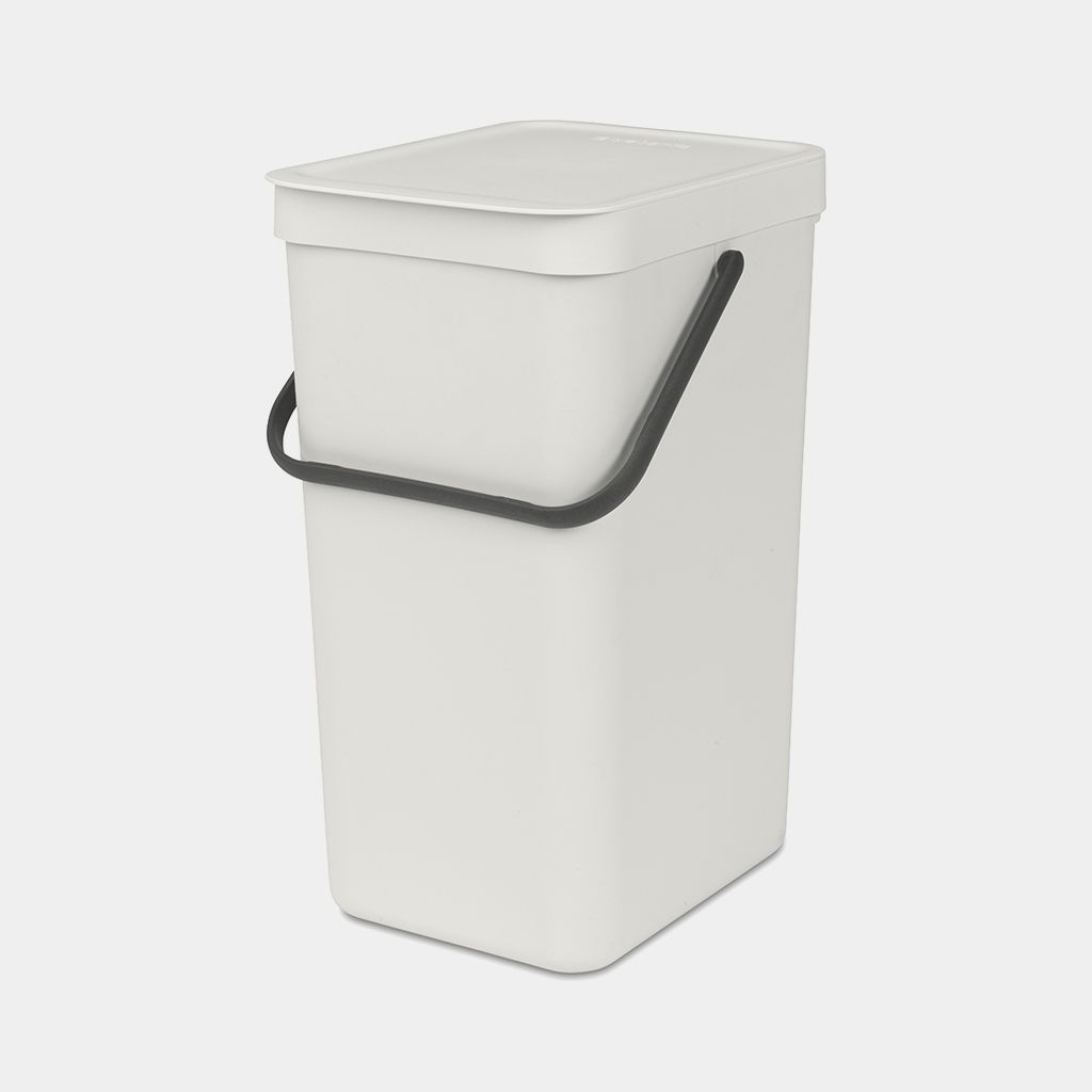 Brabantia - Sort and go recycle bin - 16l - lys grå