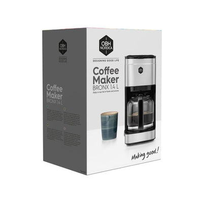 OBH Nordica Bronx 1.4L 900 W kaffebryggare