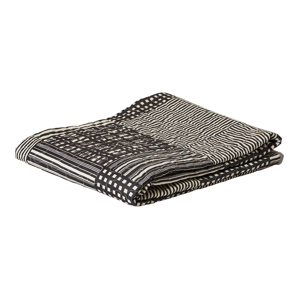 Dacore - Picknickfilt svart/vit - 130x170 cm