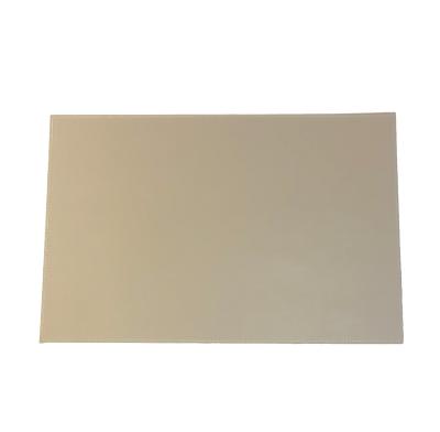 Dacore - Bordstablett konstläder hårt beige 30x45 cm