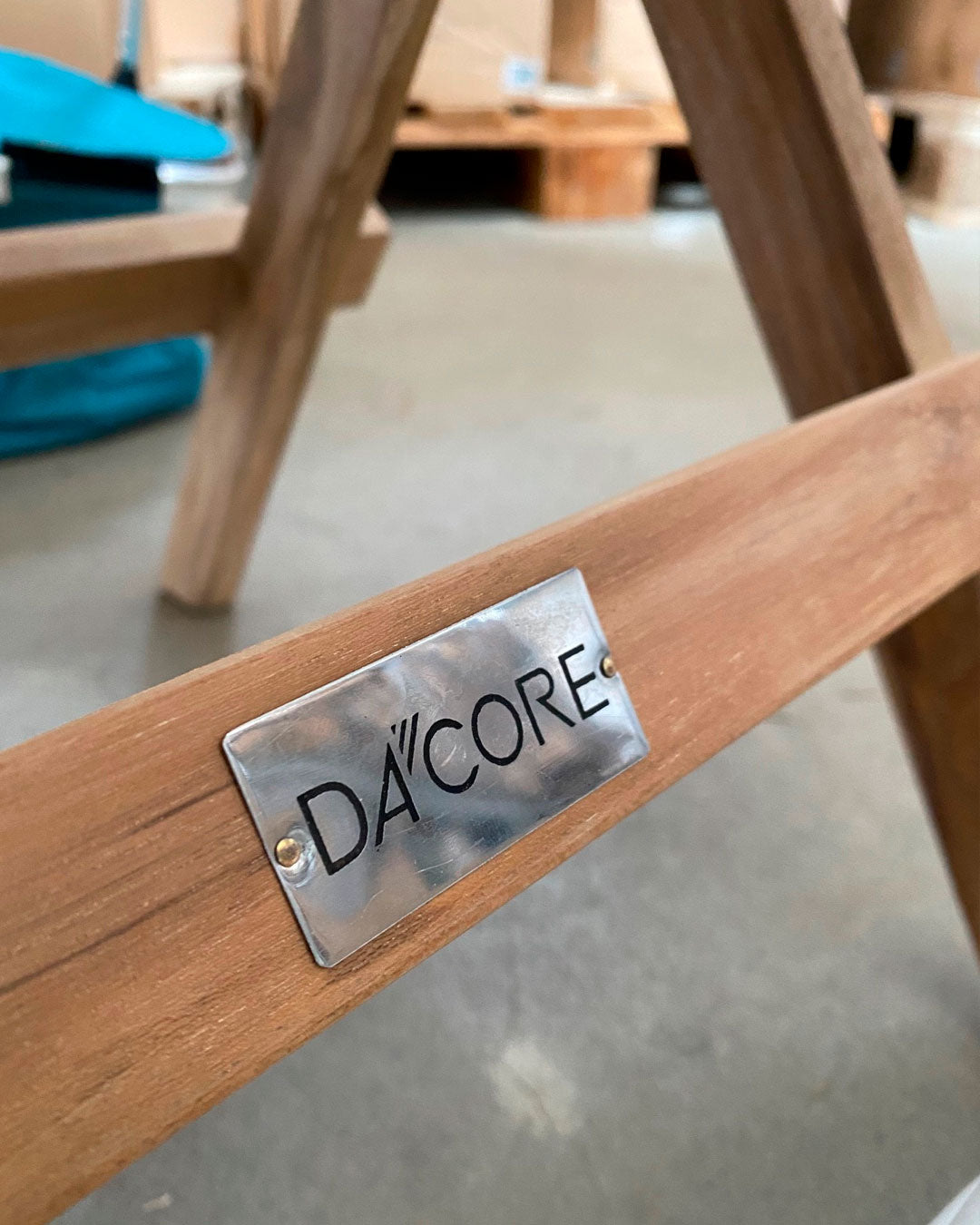 Dacore - Bord ristklap 50x50 cm grade C teak