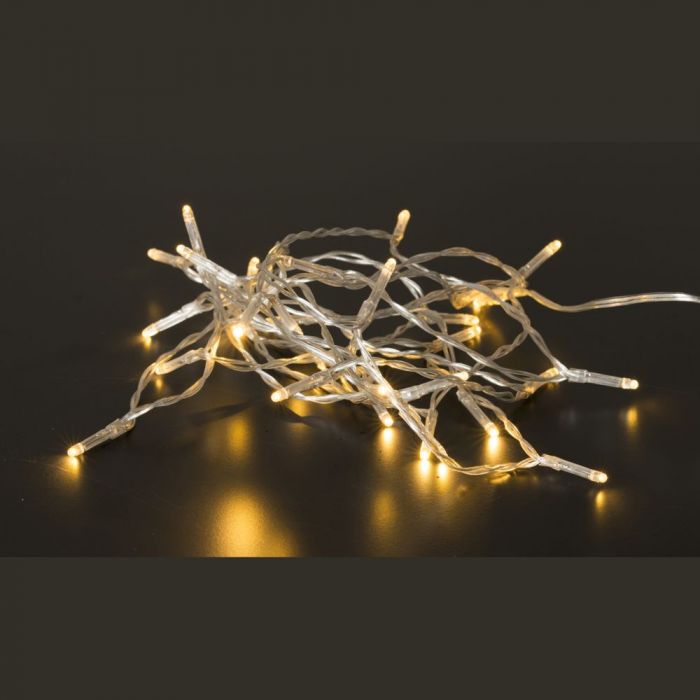 Conzept Christmas - Lichterkette mit 60 LEDs, Schutzart IP44 - klar