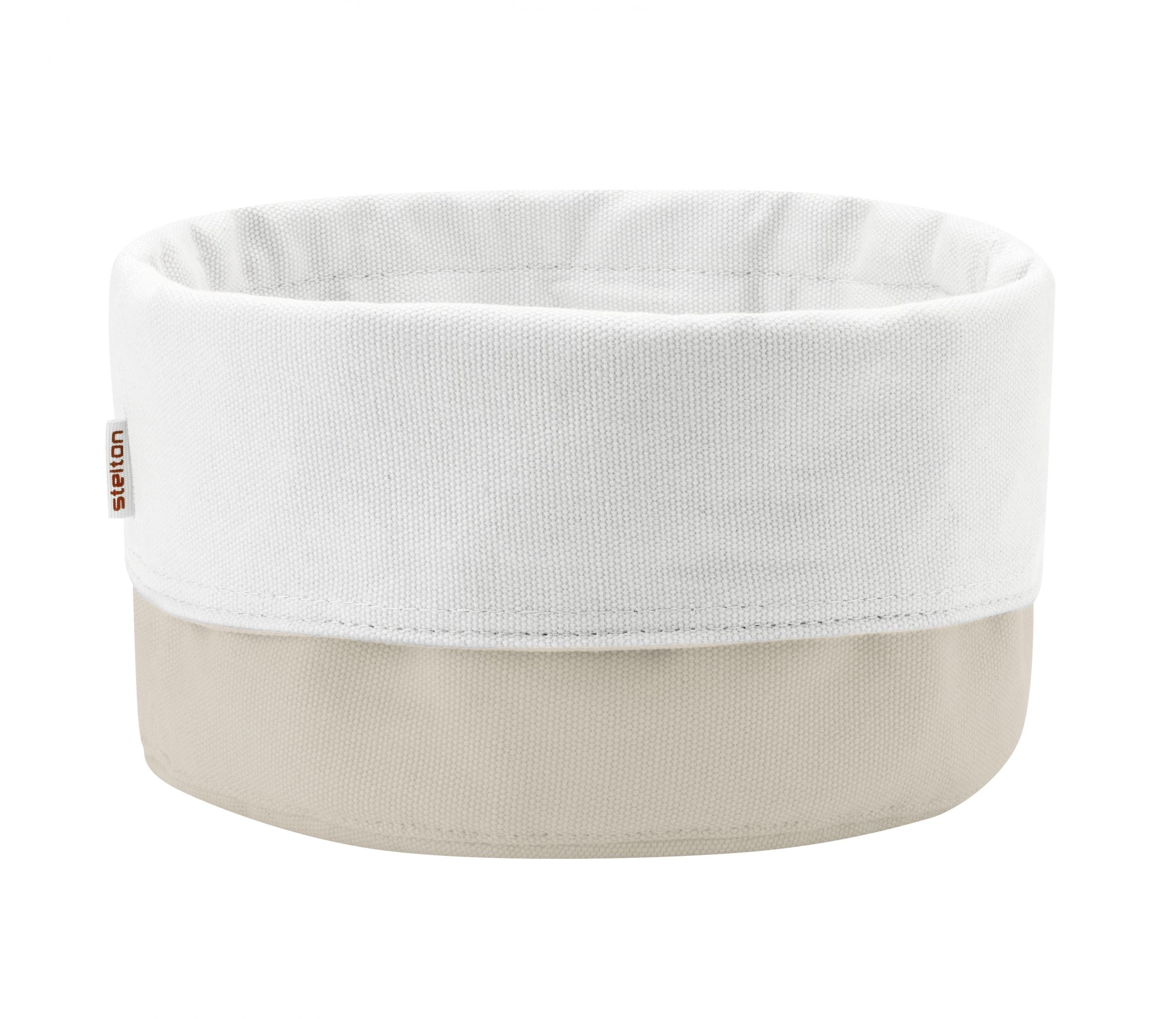 Stelton - Brødpose, Stor - Sand/Hvid