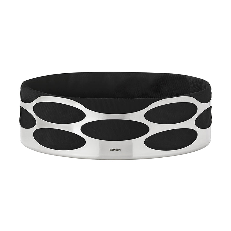 Stelton - Embrace brødbakke, Ø23 cm - black