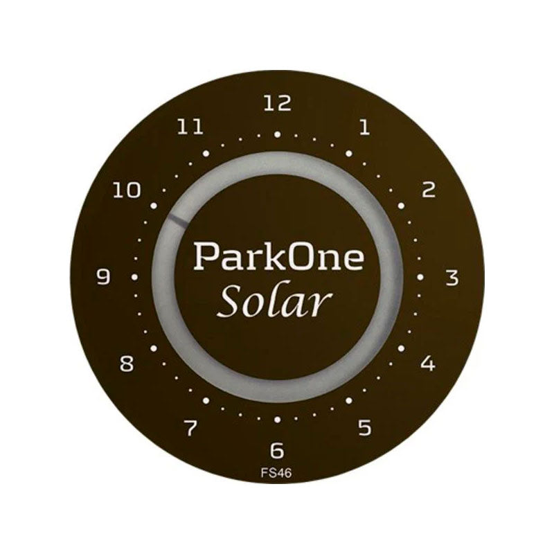 ParkOne – Solarbetriebene elektronische Parkscheibe – FS46