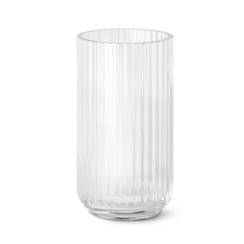 Lyngby - Vase 20 cm - Klarglas