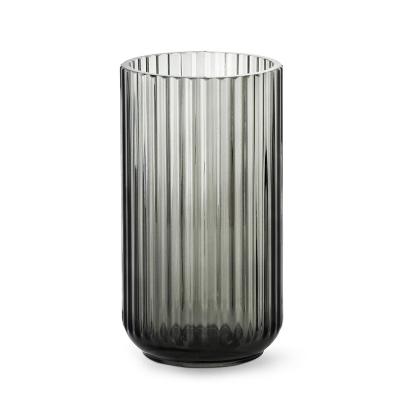 Lyngby - Vase 20 cm - Rauchglas