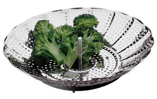 MAKU - Grøntsagsdampindsats rustfrit stål - 14-25 cm