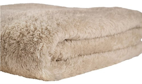 Day - Plaid Teddy fleece 150x200 cm ass. Grå/ Beige