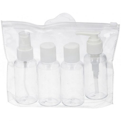 Dunlop - Reiseflaschenset 2x 85 ml - 1x 80 ml - 1x 87 ml.