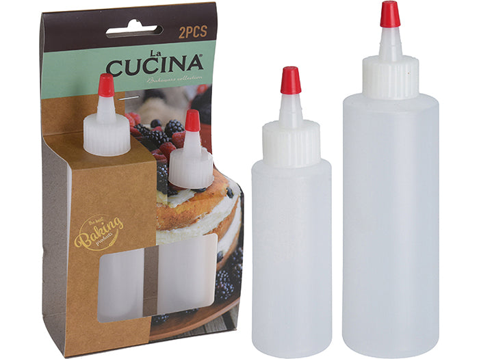 La Cucina - Klemme flaske - 2 stk 120/60 ml