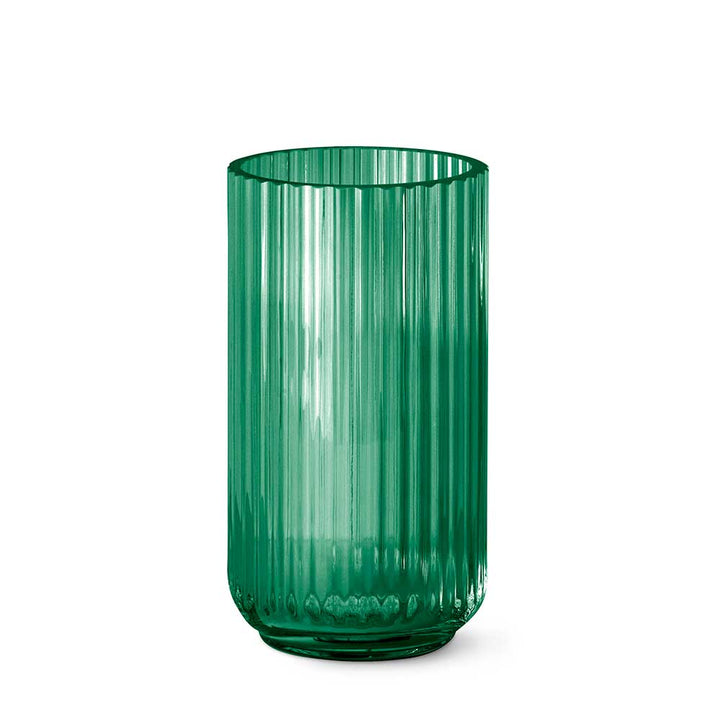 Lyngby - Vas 20 cm - Grönt Glas
