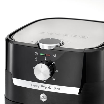 OBH Nordica - Air Fryer Classic 2-i-1 - Svart 