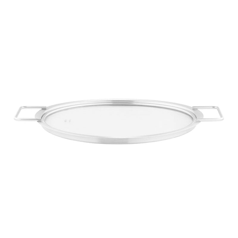 Eva Trio – Tellerdeckel mit Griffen, Glas – 24 cm
