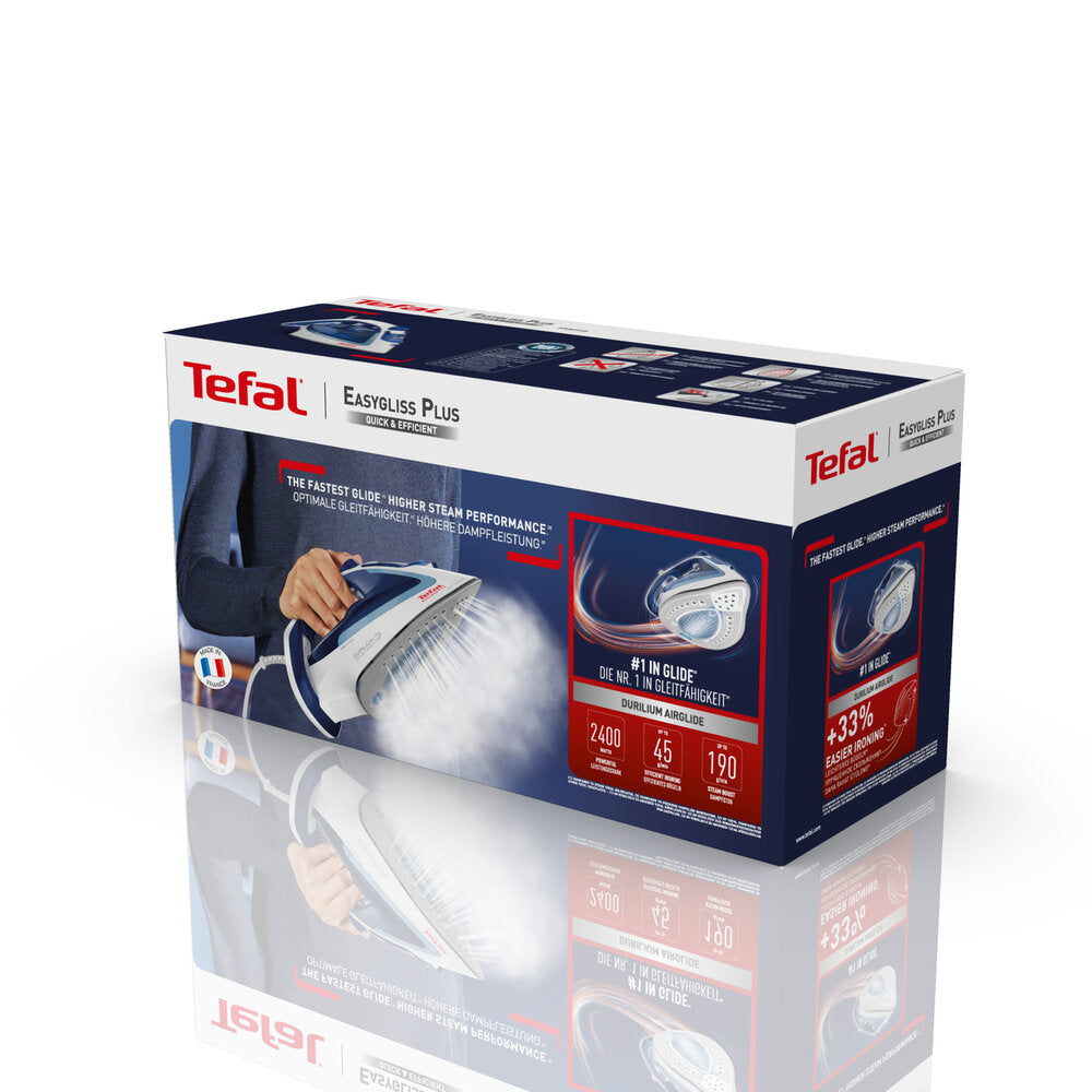 Tefal - Strykjärn Easygliss Plus - Blå