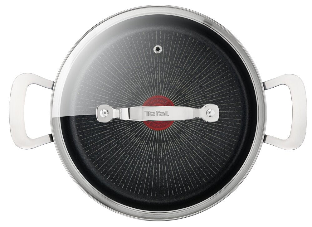 Tefal Unlimited Premium gryde 24 cm/5 L med låg