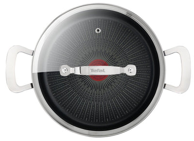 Tefal Unlimited Premium gryde 24 cm/5 L med låg