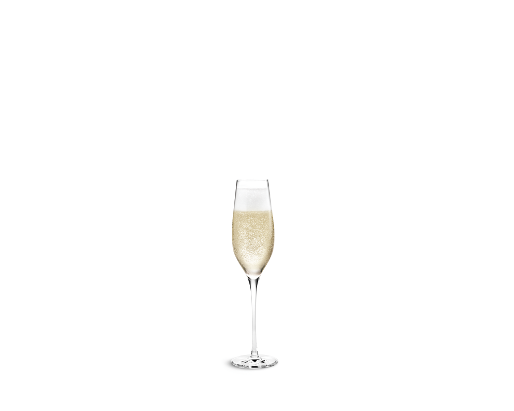 Holmegaard - Cabernet Champagne glas klar - 29 cl 6 st.