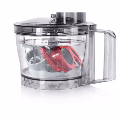 Bosch - Foodprocessor 800 watt MCM3501M - sort/stål med blender+minihakker