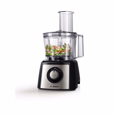 Bosch - Foodprocessor 800 watt MCM3501M - sort/stål med blender+minihakker